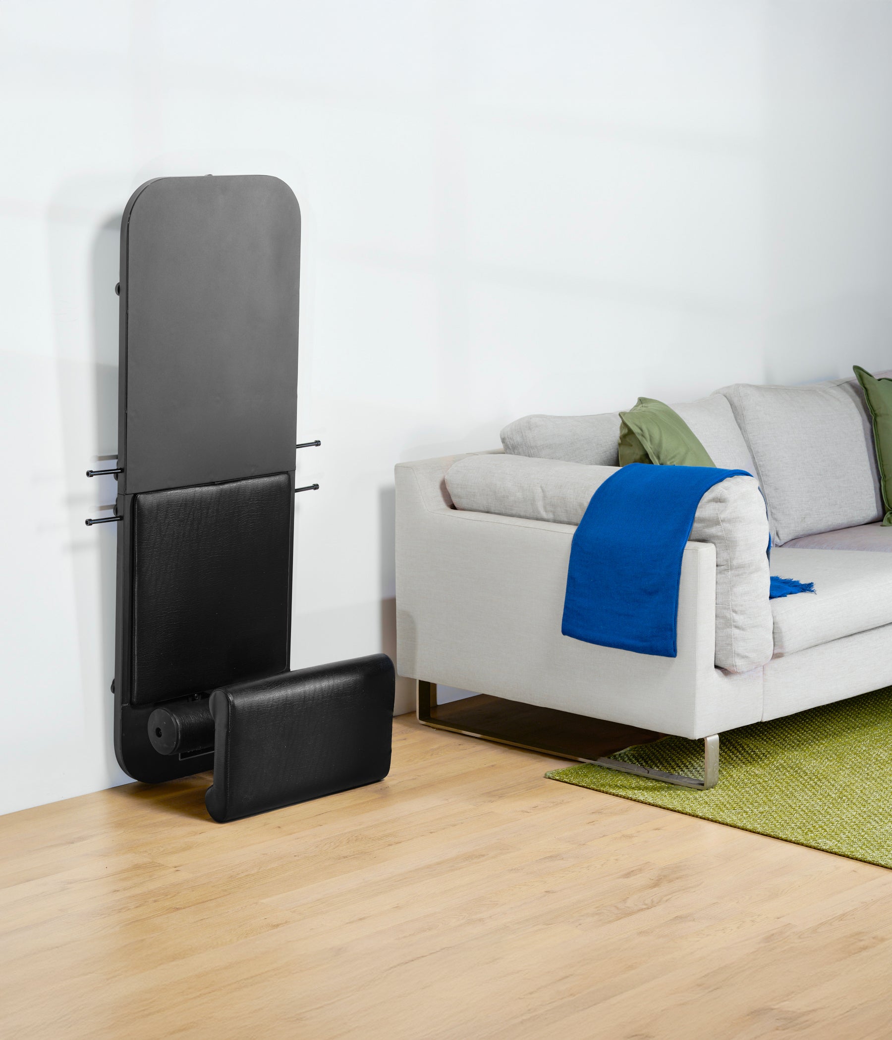 rangement banc de musculation